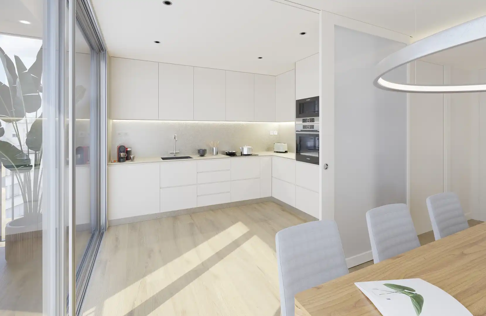 Kitchen of Attic for sale in Llevant