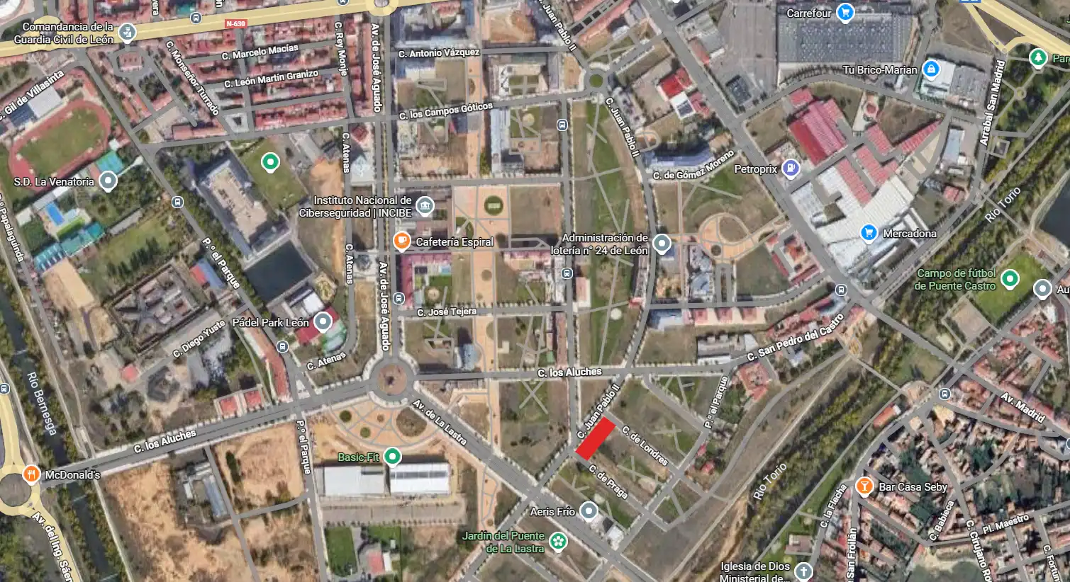 Calle Juan Pablo II, La Lastra