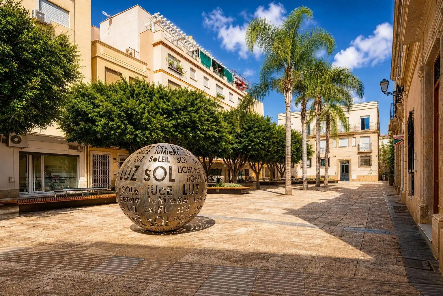 Vista exterior de Loft de lloguer en Almería amb Aire condicionat, Calefacció i Moblat