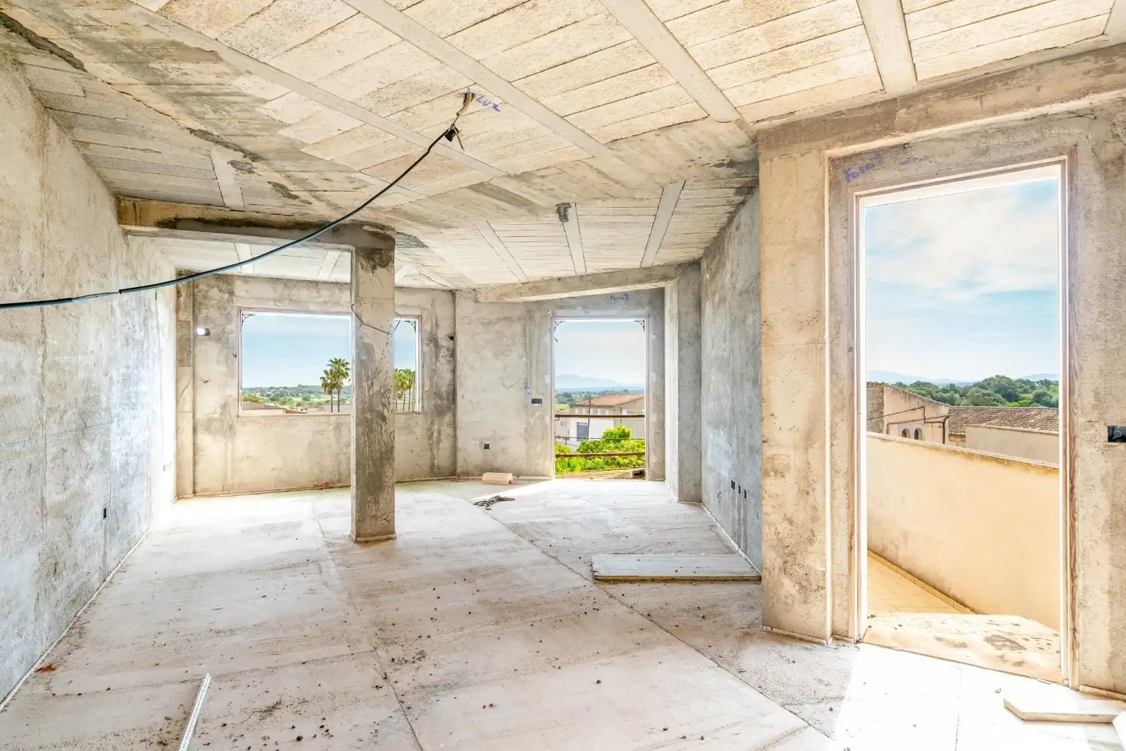 Exterior view of Buildings for sale in Maria de la Salut