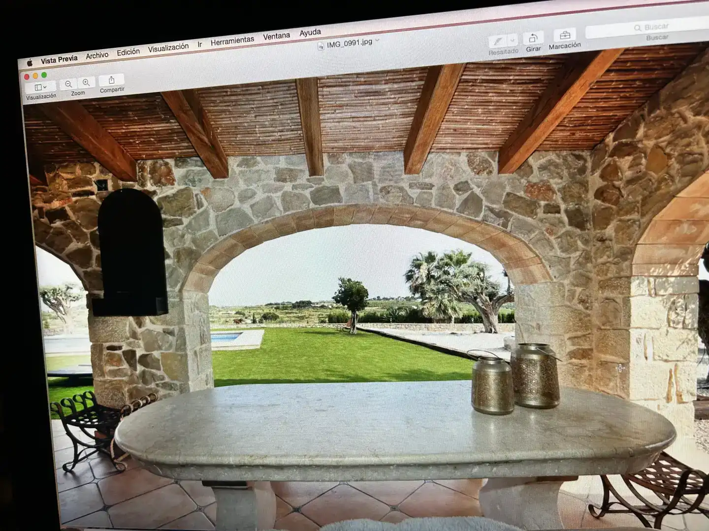 Terrassa de Finca rústica en venda en Benissa pueblo  