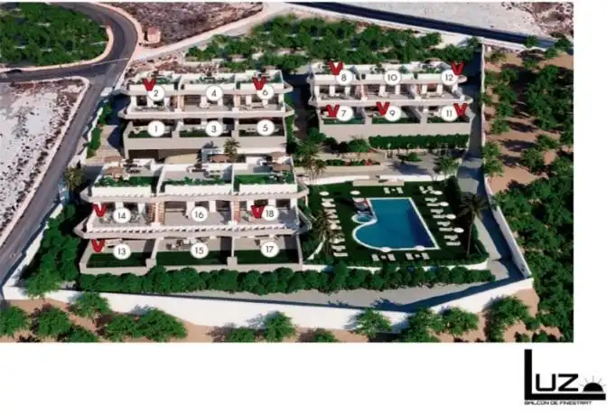 Bungalow with pool for sale in Finestrat Pueblo, imagen 4