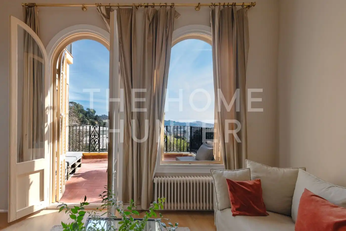 Living room of Flat for sale in Barcelona  with Heating and Terrace