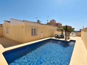 Swimming pool of House or chalet for sale in Águilas  with Air Conditioner, Heating and Private garden