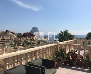 Exterior view of Duplex for sale in Calpe / Calp  with Air Conditioner and Terrace