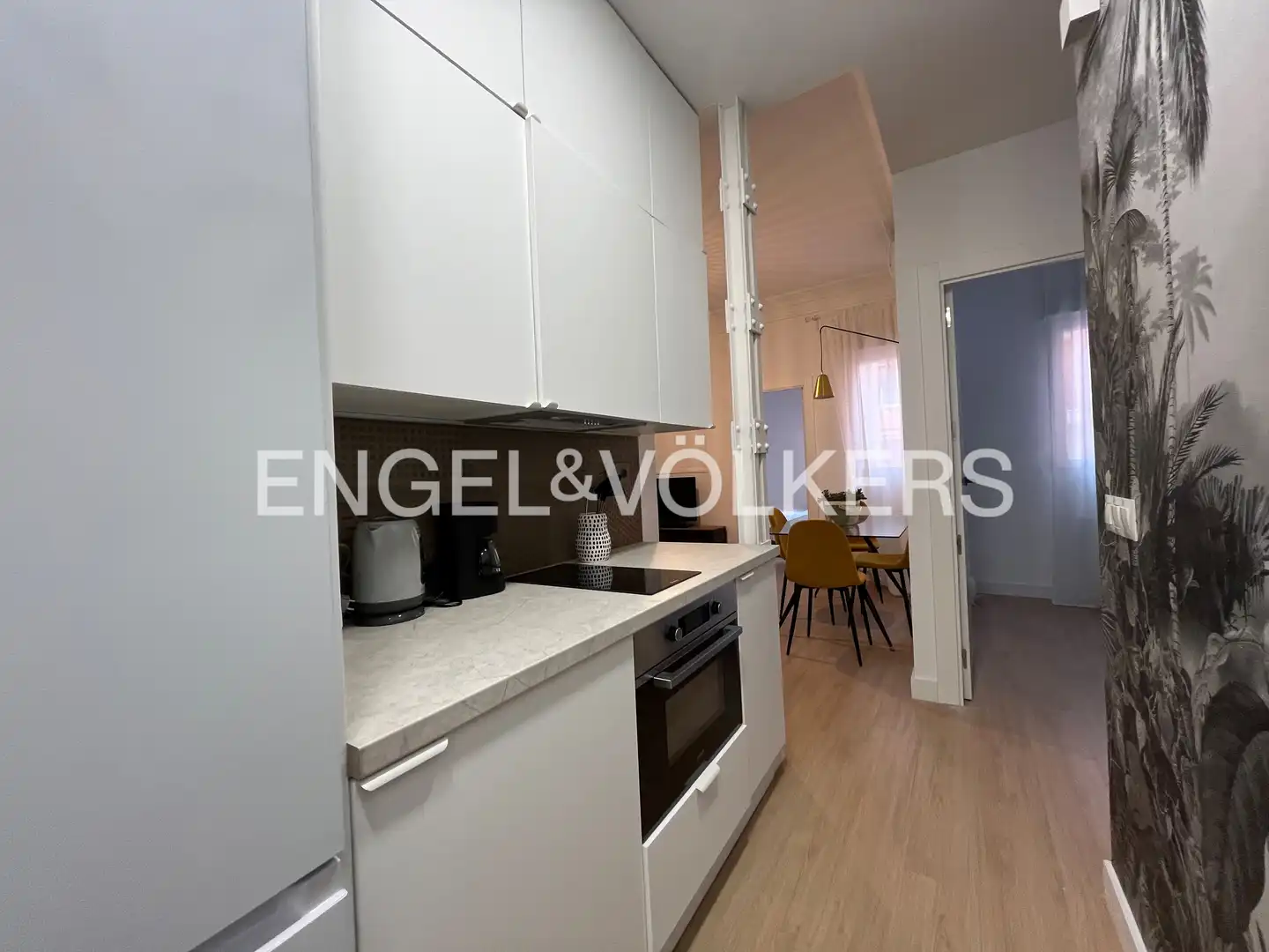 Cocina de Piso de alquiler en Madrid con Aire acondicionado y Calefacción