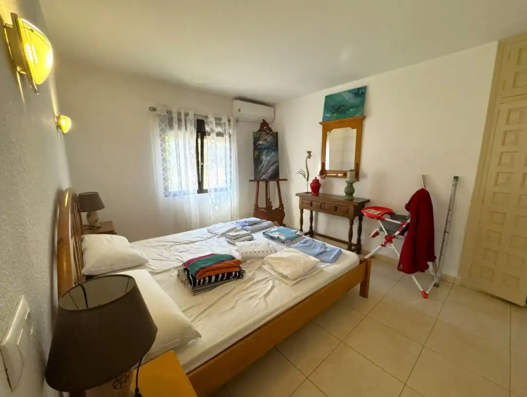 Bedroom of Houses for sale in Calpe / Calp  with Air Conditioner, Heating and Private garden