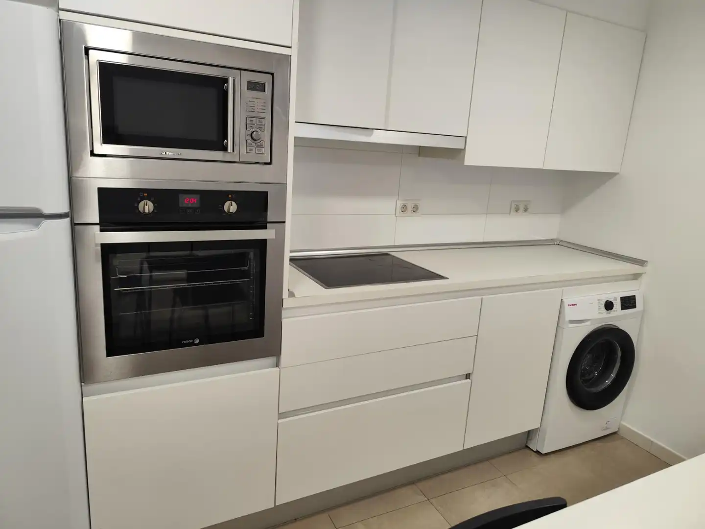 Küche von Wohnung zur Miete in Almería mit Klimaanlage und Möbliert