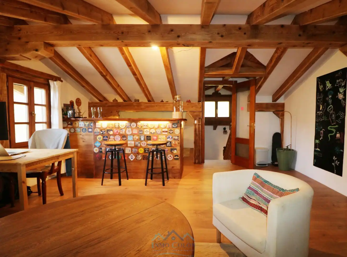Living room of Houses for sale in Etxalar  with Heating, Terrace and Storage room