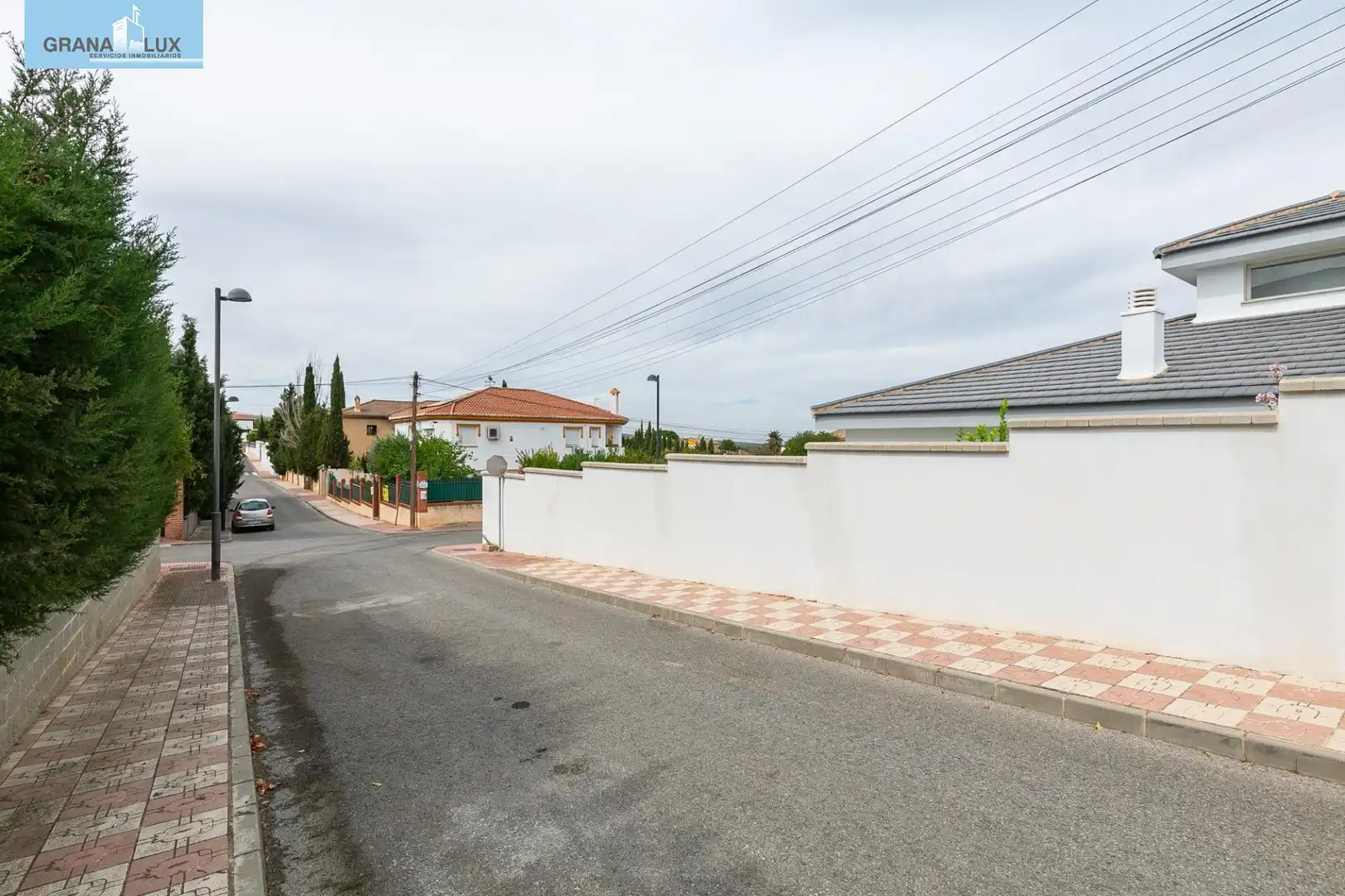 Vista exterior de Casa o chalet en venta en Churriana de la Vega con Aire acondicionado, Jardín privado y Piscina