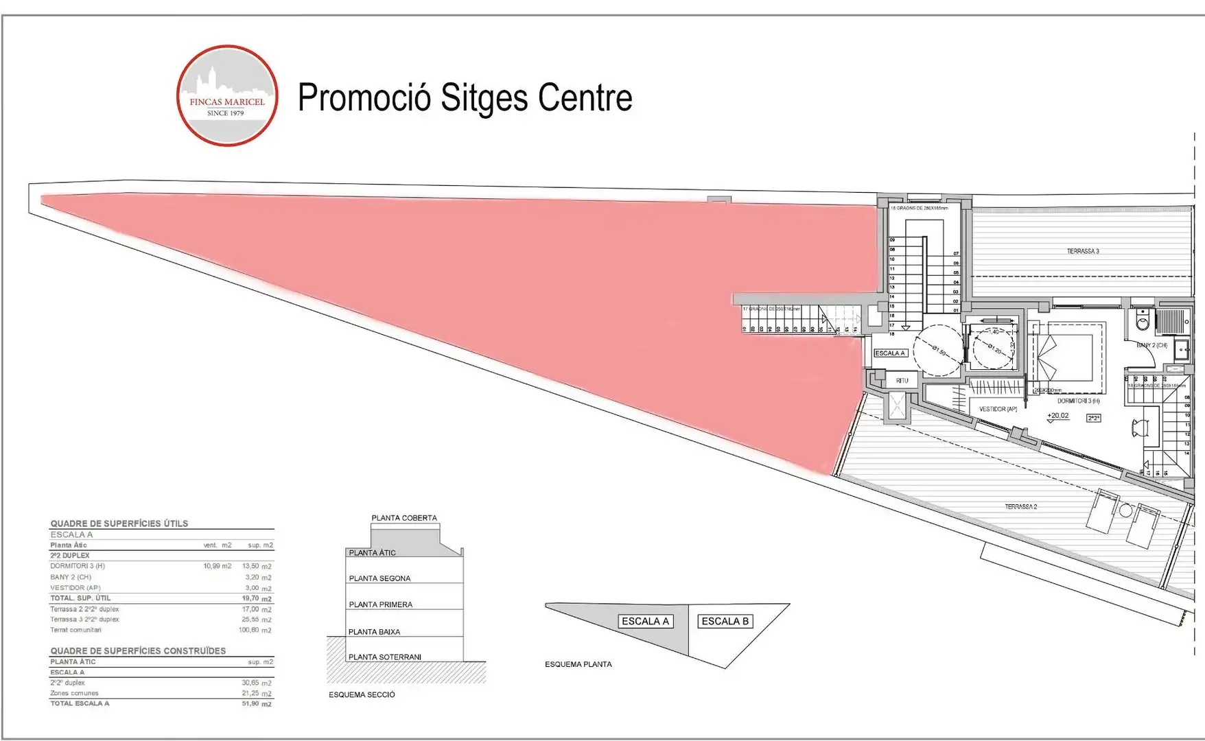 Attique avec ascenseur à vendre à Centre, imagen 7
