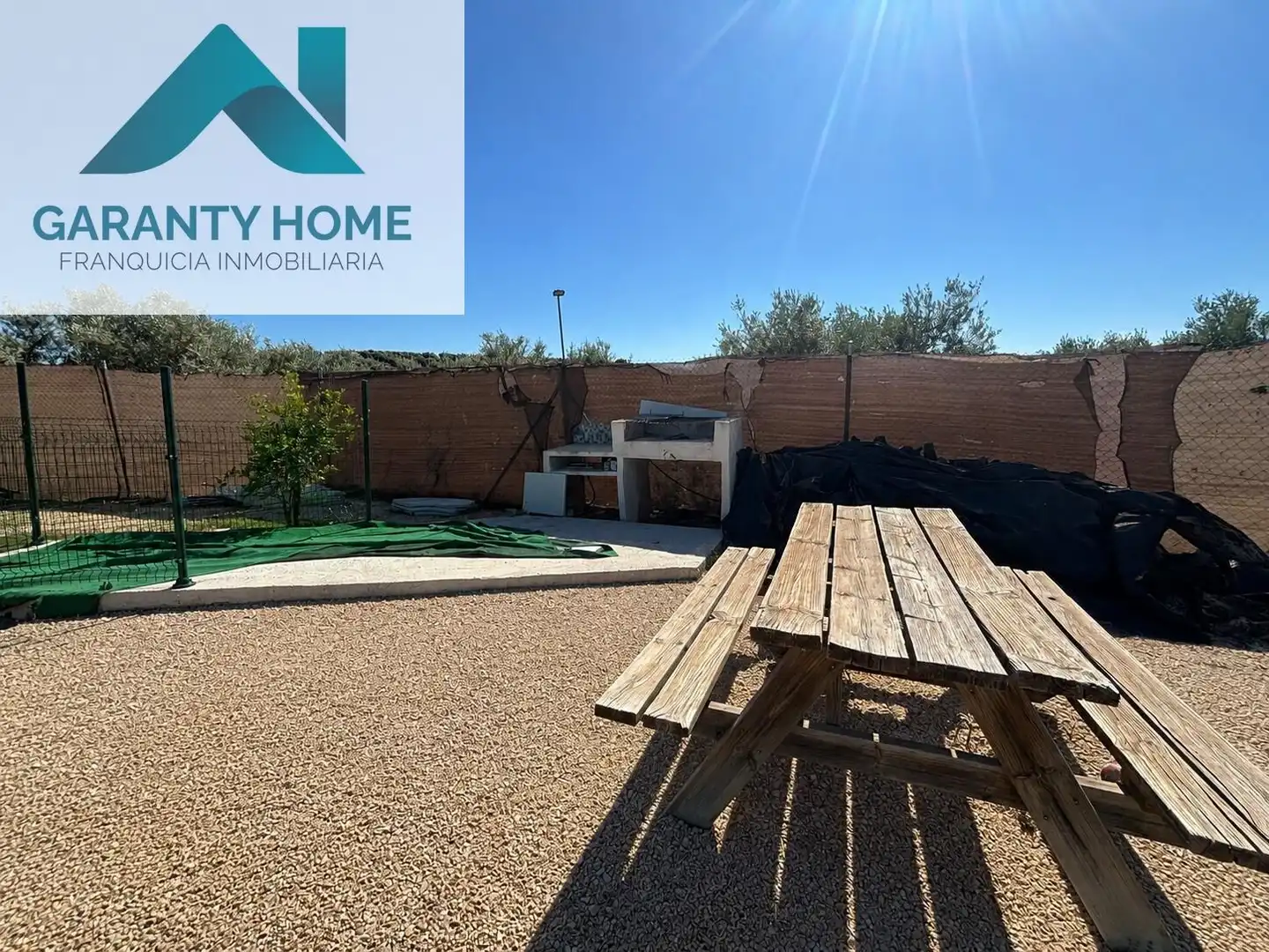 Terraza de Finca rústica en venta en Torredonjimeno con Aire acondicionado, Jardín privado y Parquet