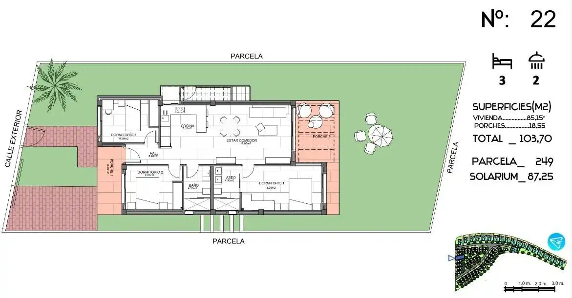 Houses for sale in Algorfa  with Private garden, Terrace and Swimming Pool