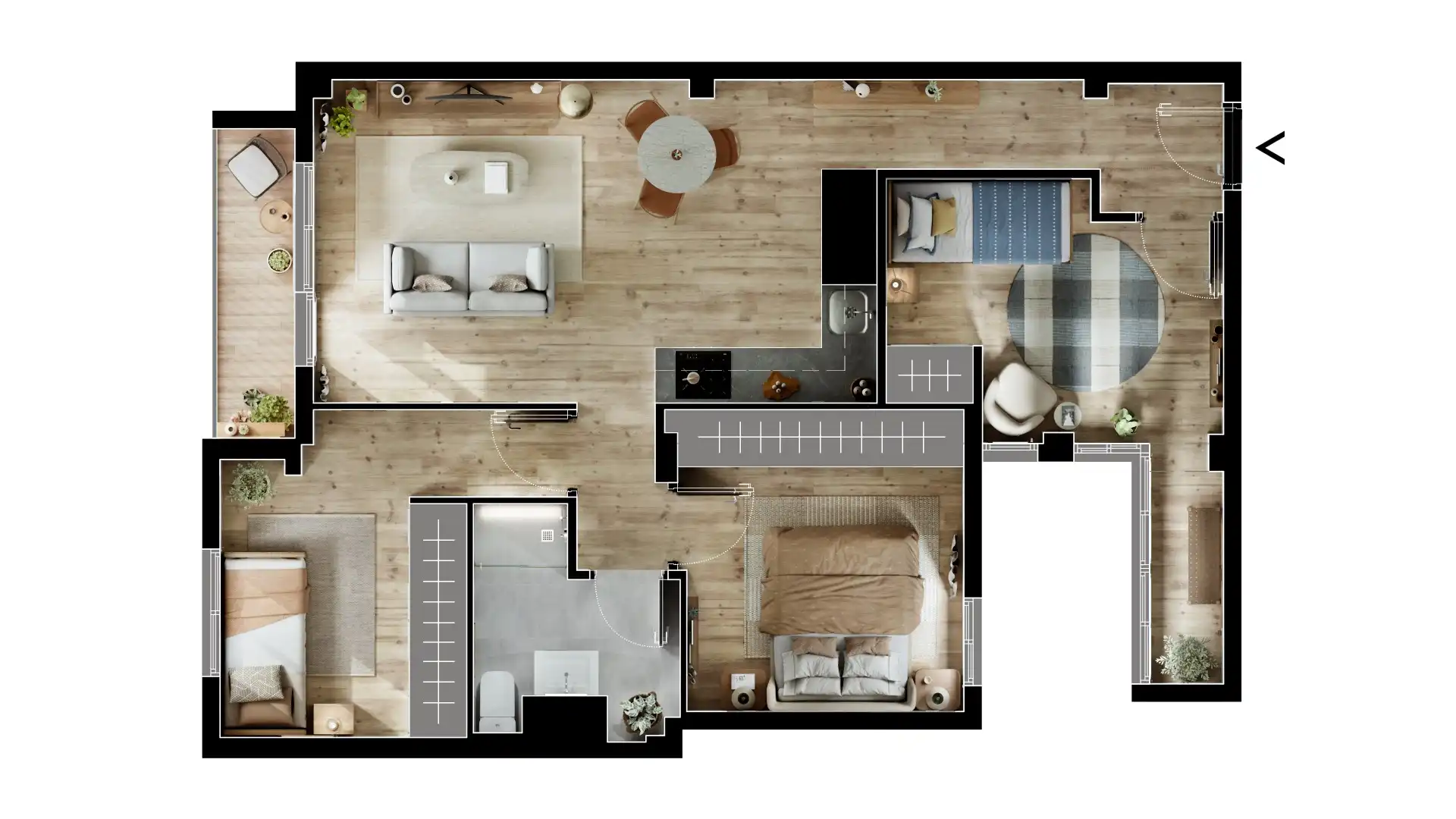 Piso en venta en Málaga con Terraza