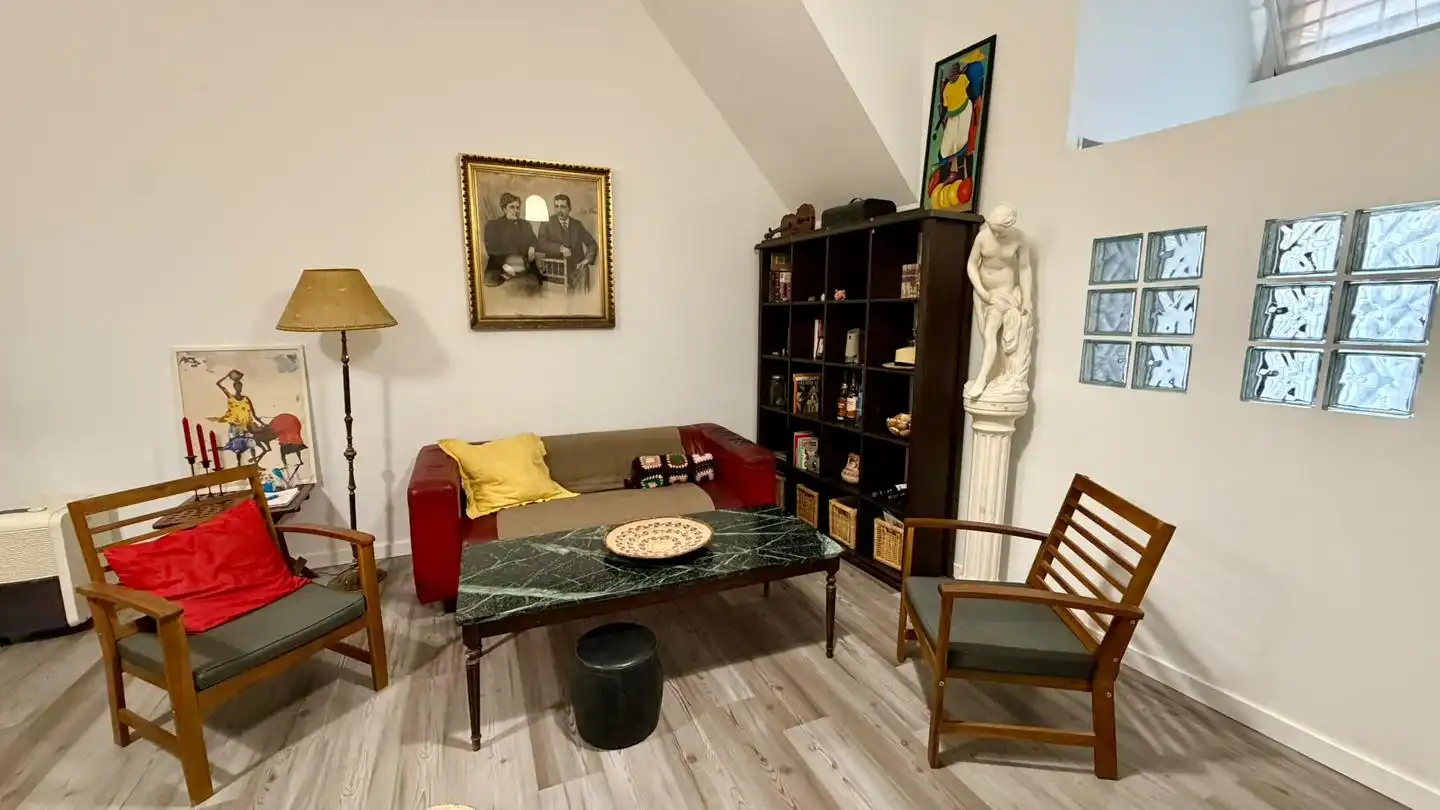 Living room of Ground floor for sale in Laredo  with Furnished