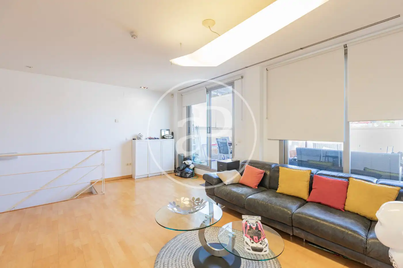 Living room of Attic for sale in San Sebastián de los Reyes  with Air Conditioner, Heating and Terrace