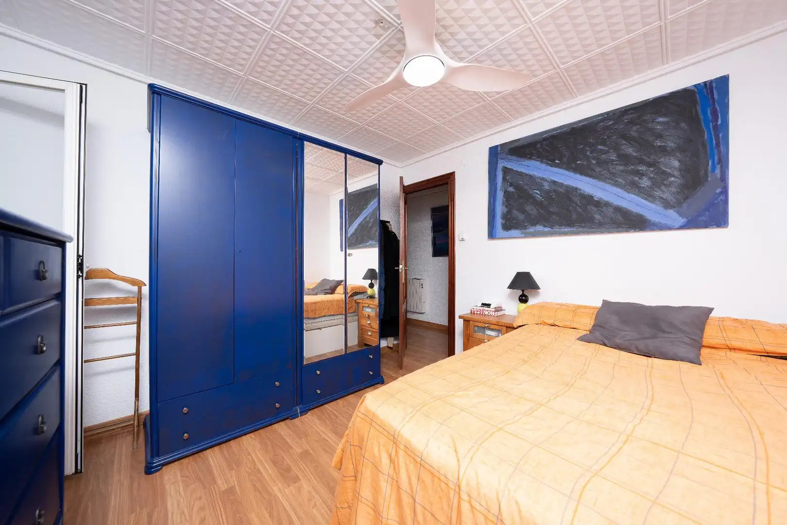 Bedroom of Flat for sale in Elche / Elx  with Heating, Furnished and Balcony