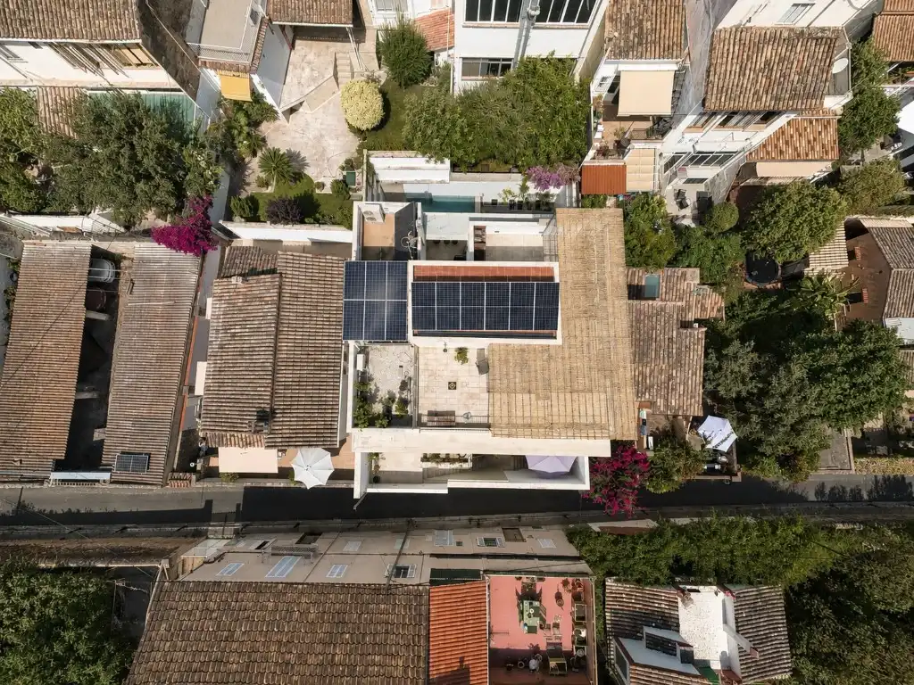 Vista exterior de Casa o xalet en venda en  Palma de Mallorca amb Aire condicionat, Calefacció i Piscina