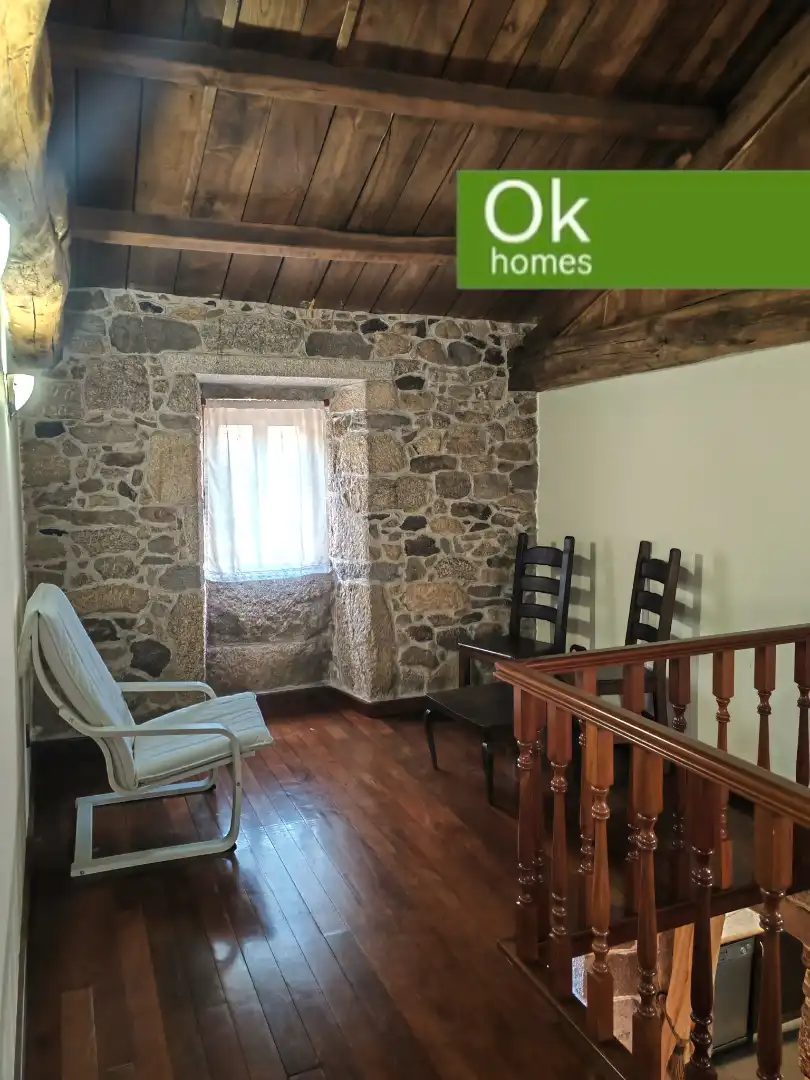 Esszimmer von Country house zum Verkauf in Guitiriz mit Heizung, Parkett und Abstellraum