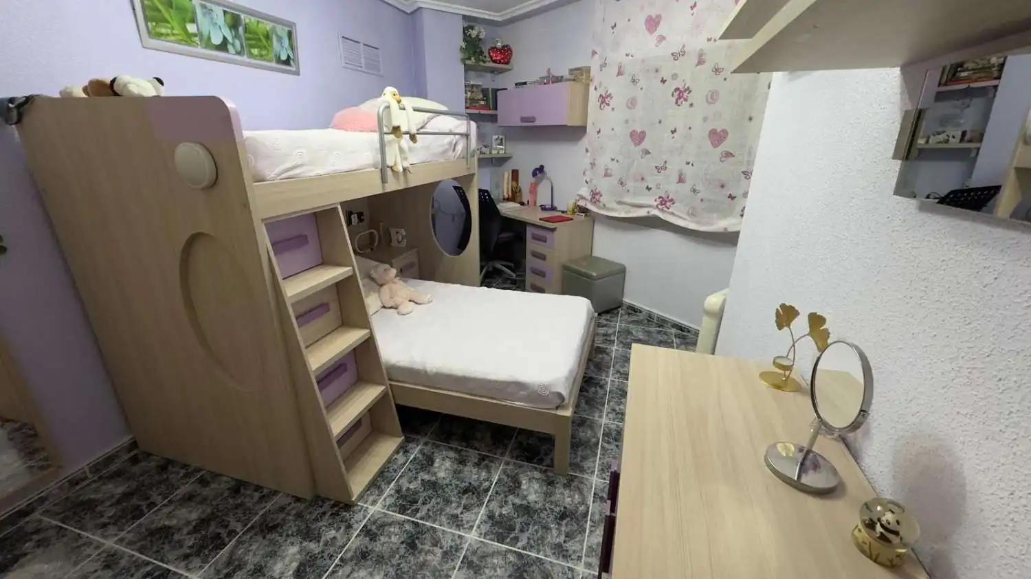 Schlafzimmer von Wohnung zum Verkauf in Pliego mit Klimaanlage, Heizung und Terrasse