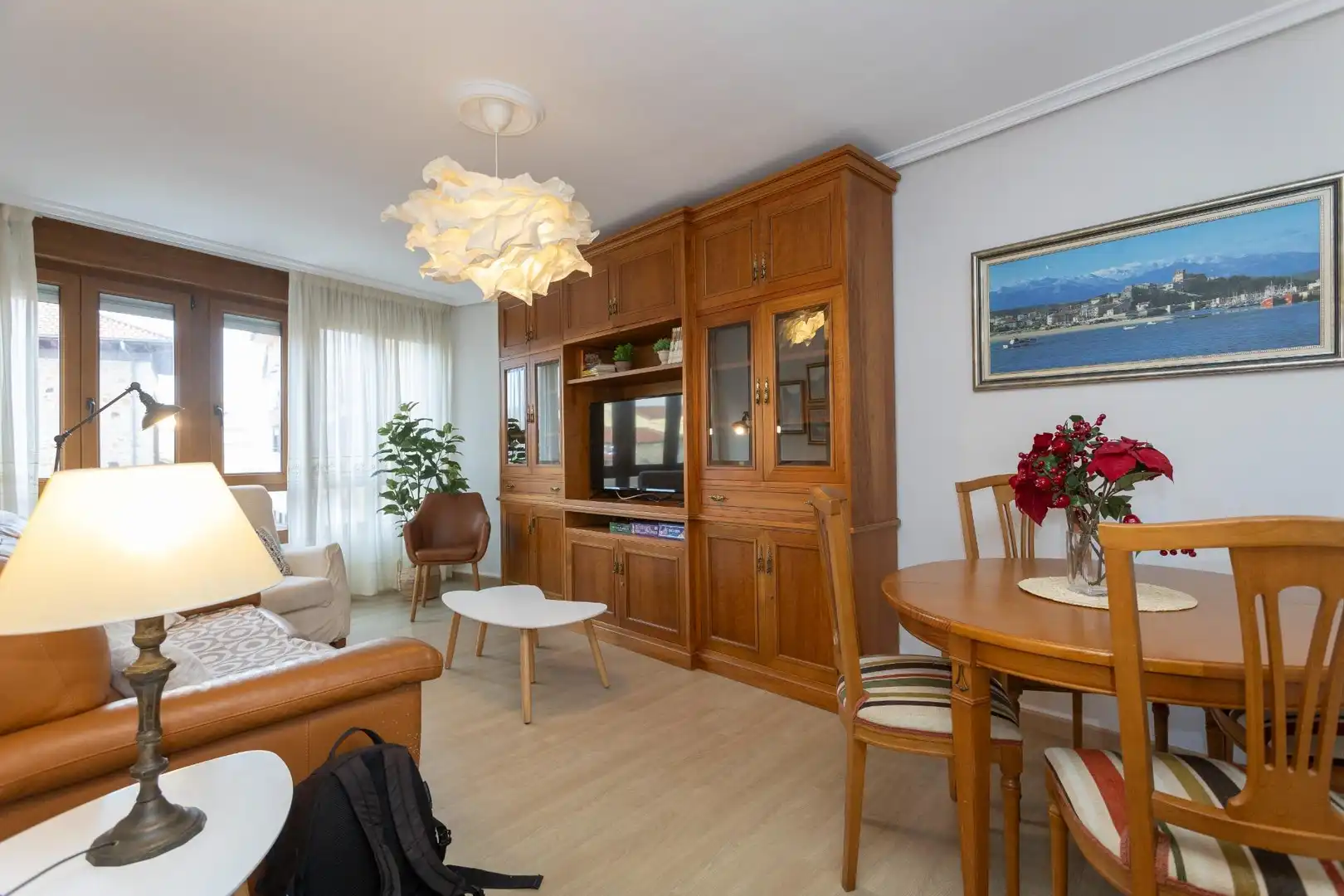 Wohnzimmer von Wohnung zum Verkauf in San Vicente de la Barquera mit Heizung