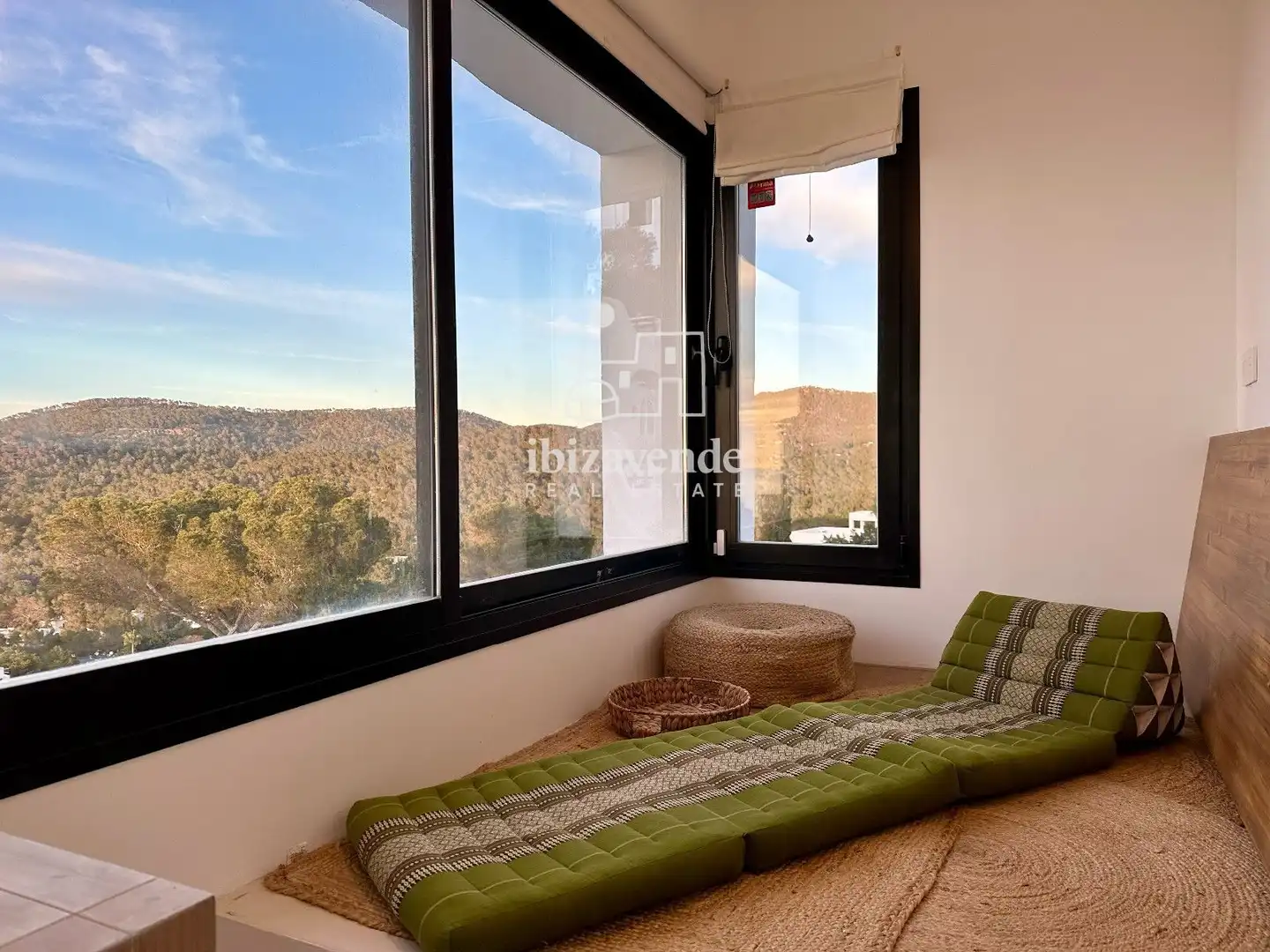 Schlafzimmer von Wohnung zur Miete in Sant Josep de sa Talaia mit Klimaanlage, Terrasse und Möbliert