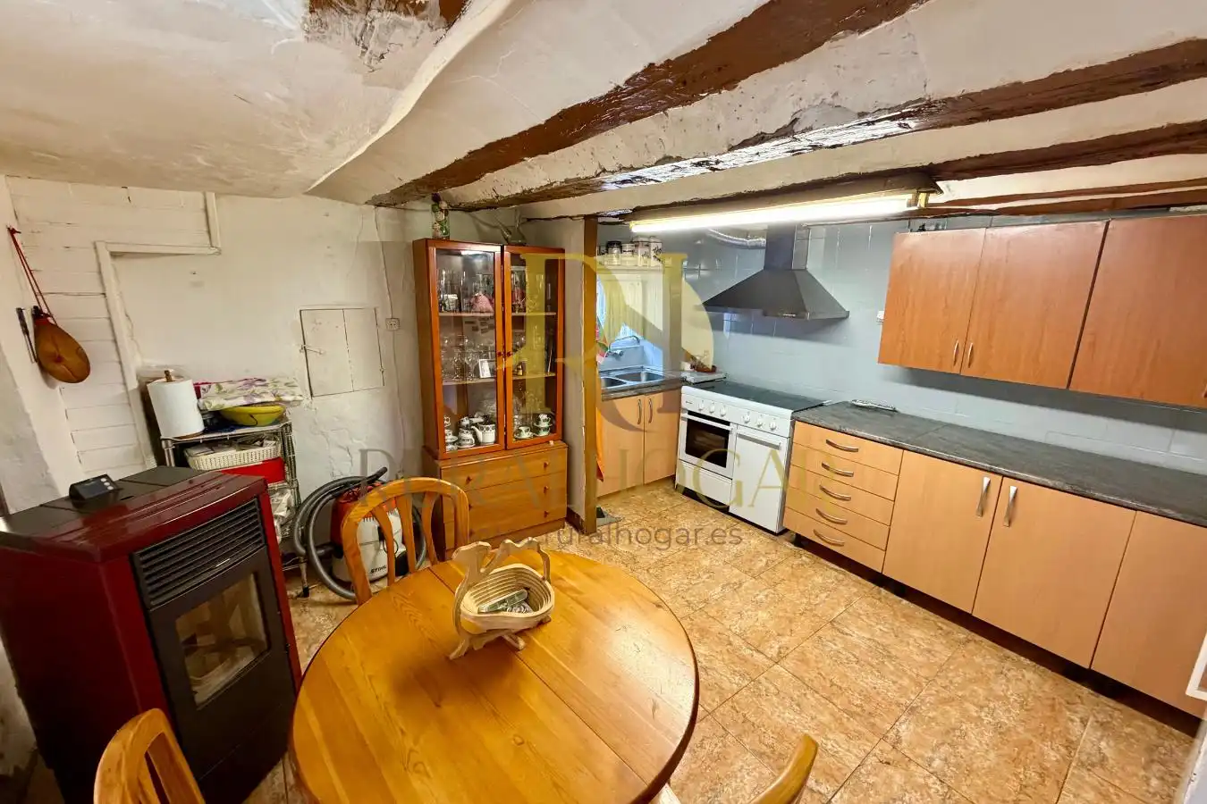 Cocina de Casa o chalet en venta en Traíd con Calefacción, Trastero y Amueblado