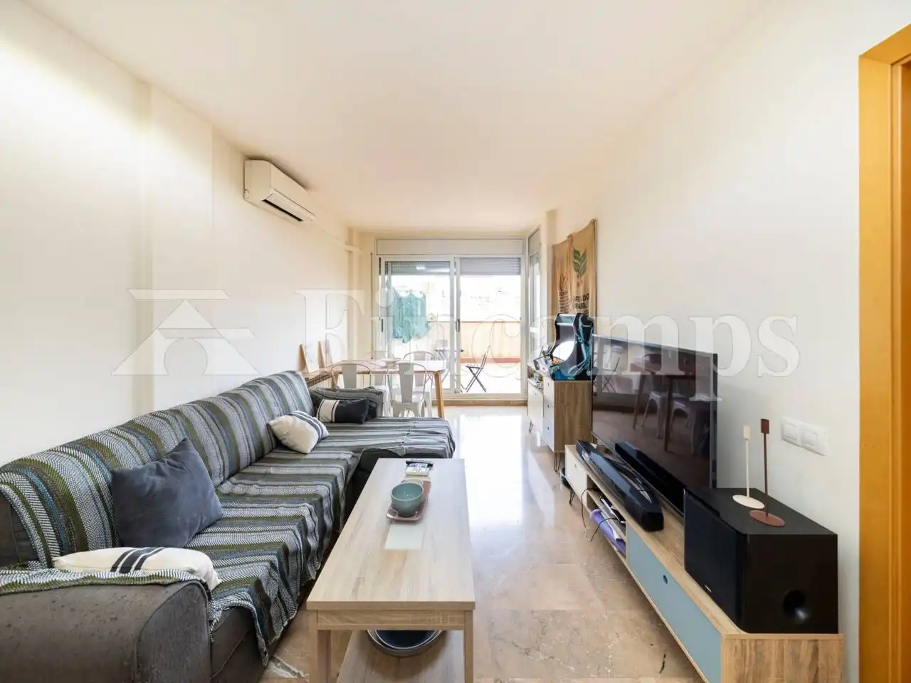 Living room of Flat for sale in Sabadell  with Heating and Storage room