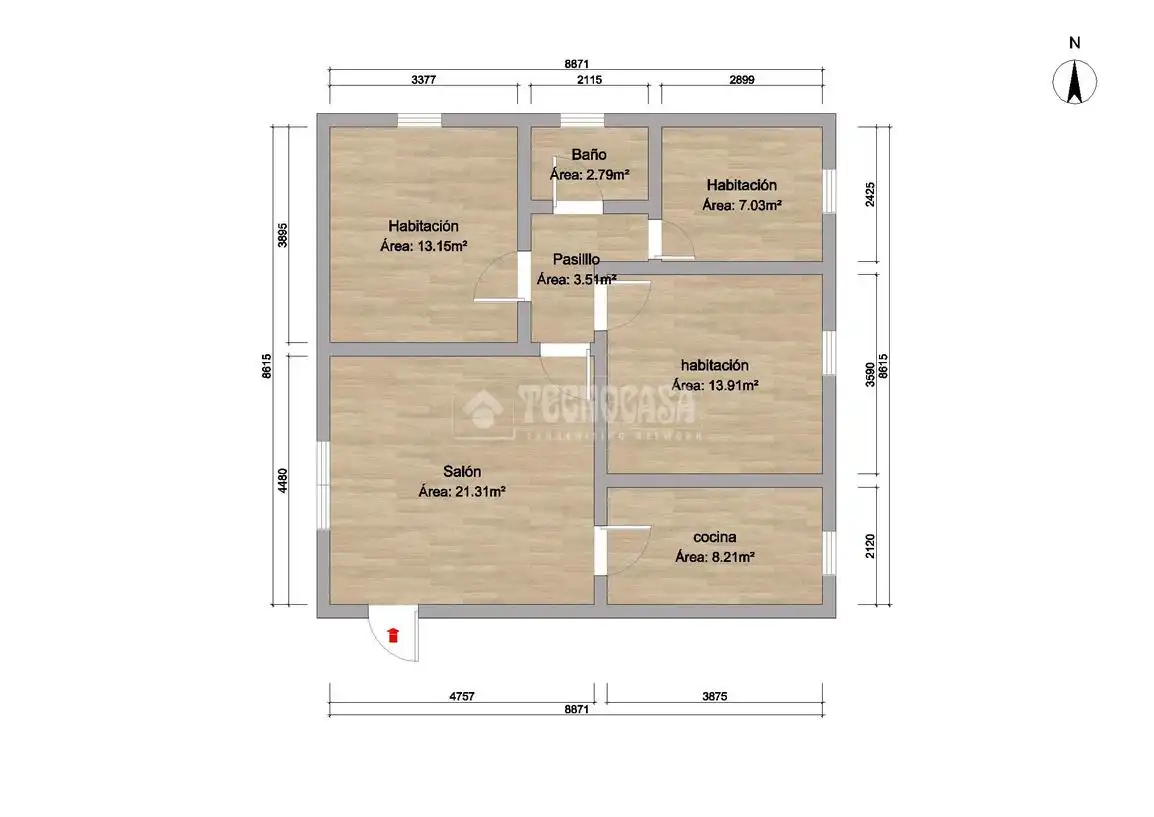 Flat for sale in Sevilla  with Air Conditioner