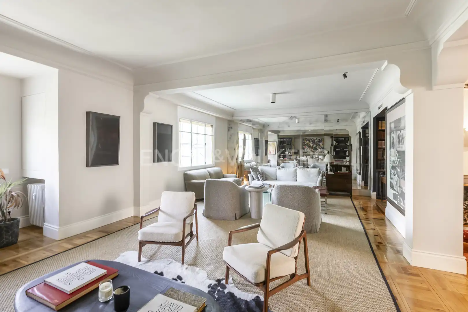 Sala de estar de Piso en venta en Madrid con Aire acondicionado, Calefacción y Parquet