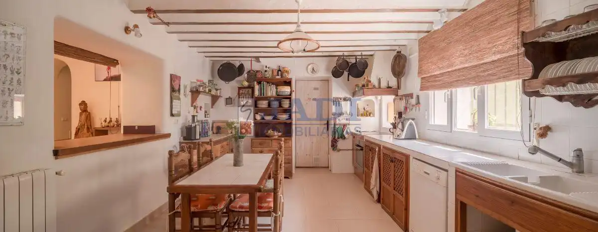 Cocina de Finca rústica en venta en Torrenueva con Calefacción, Terraza y Trastero