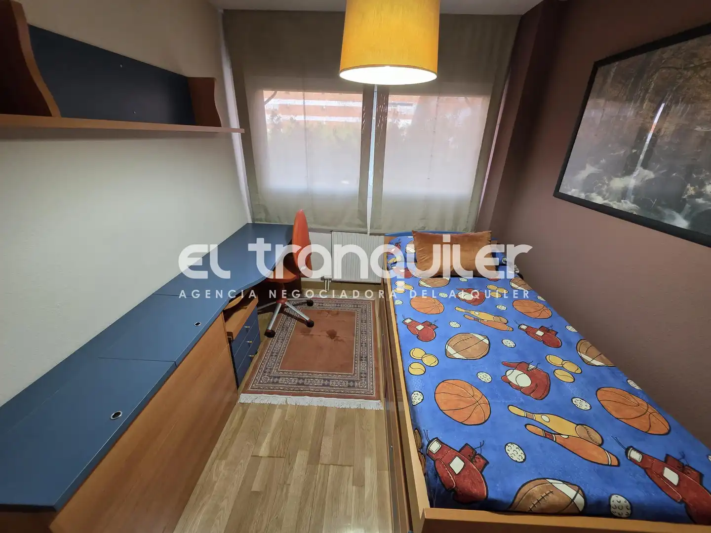 Habitación de Piso de alquiler en Madrid con Aire acondicionado, Parquet y Amueblado