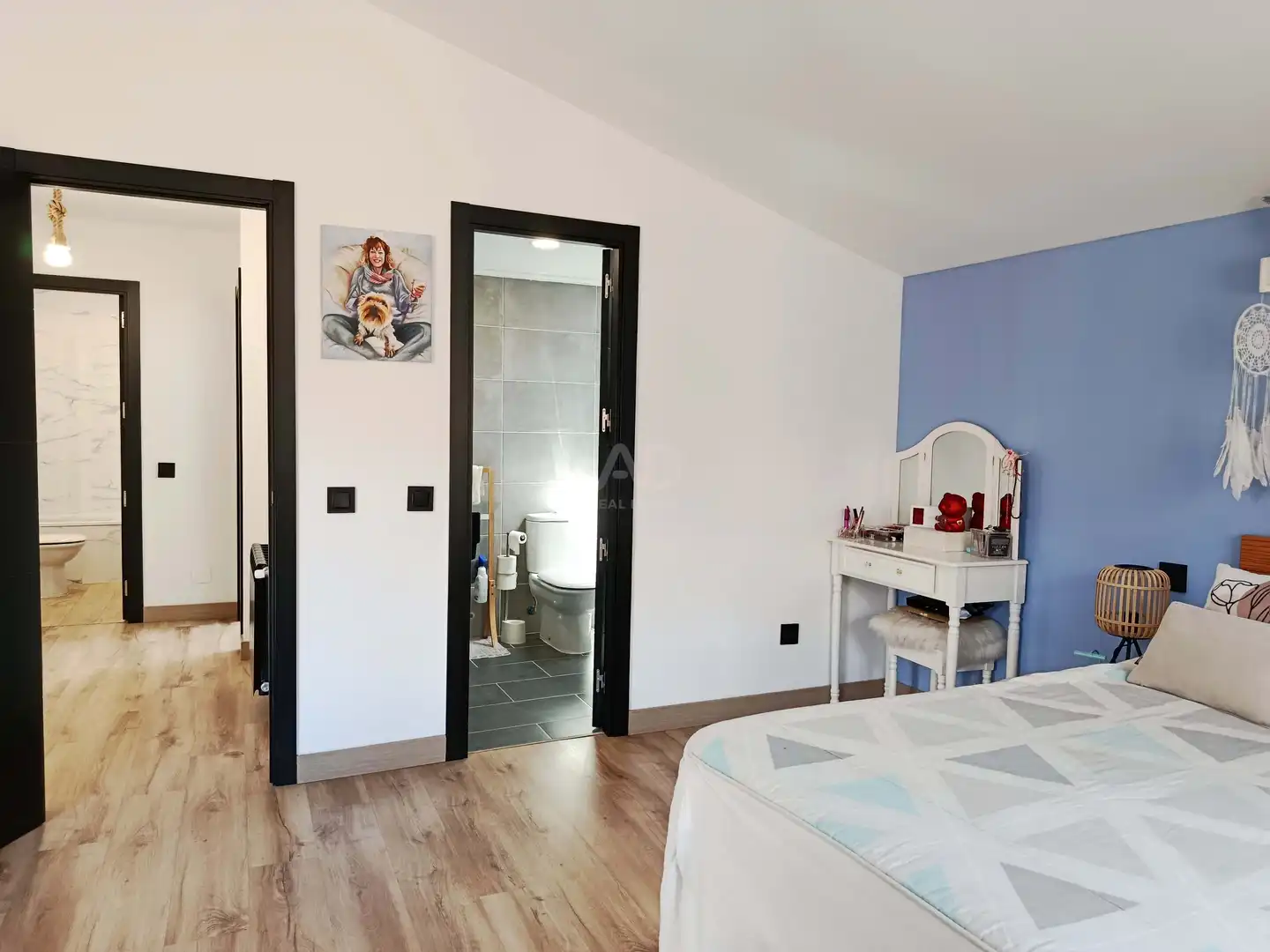 Bedroom of Houses for sale in Meco  with Air Conditioner, Heating and Terrace
