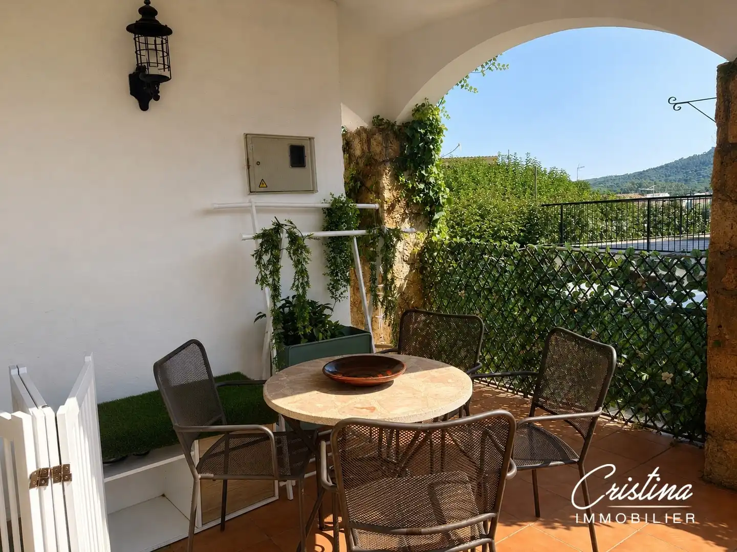 Terrassa de Finca rústica en venda en Santa Cristina d'Aro