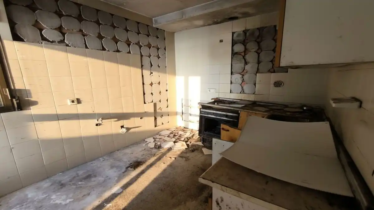 Cuina de Casa o xalet en venda en Azuaga