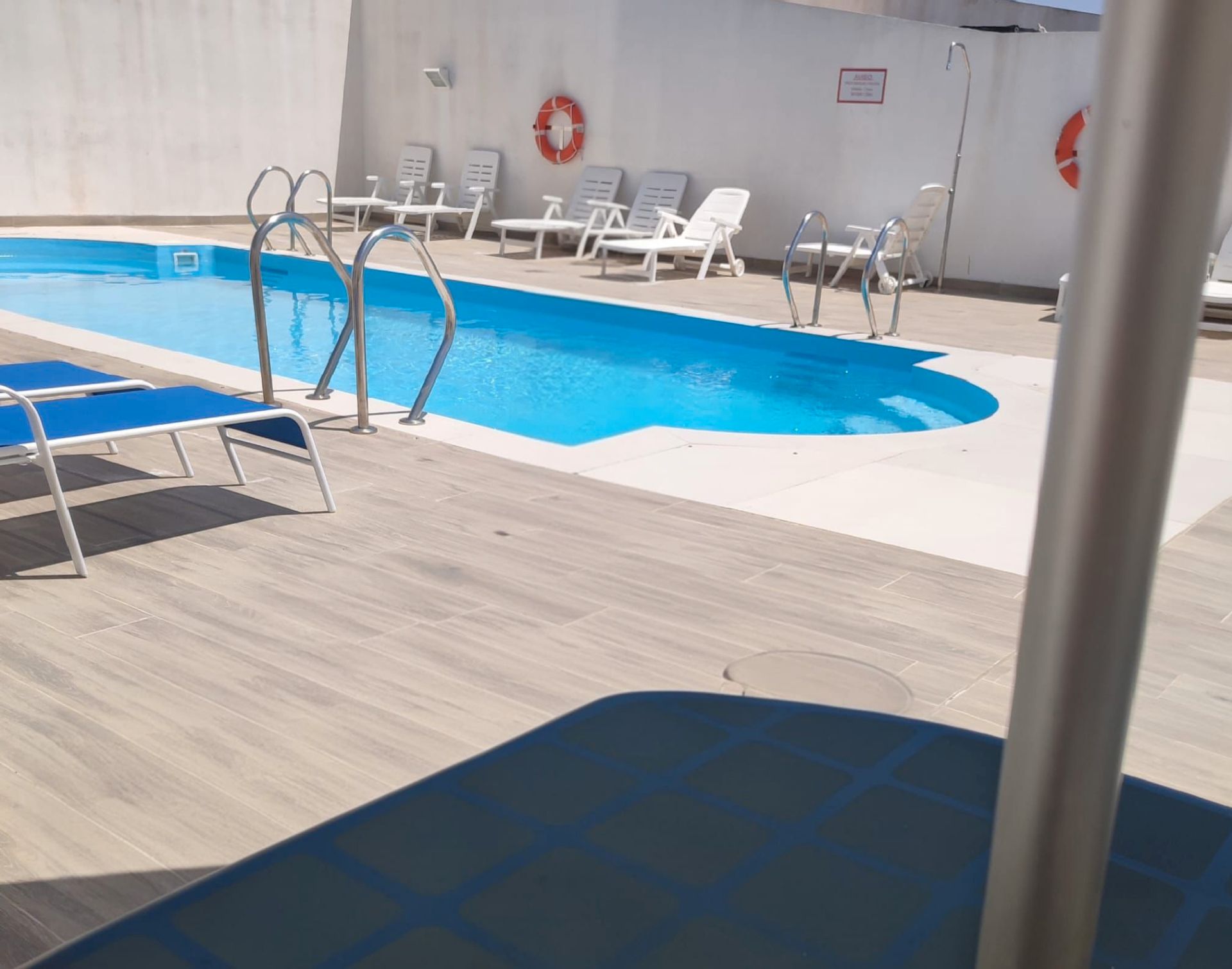 Swimming pool of Duplex for sale in Torrejón de Ardoz  with Air Conditioner, Heating and Parquet flooring