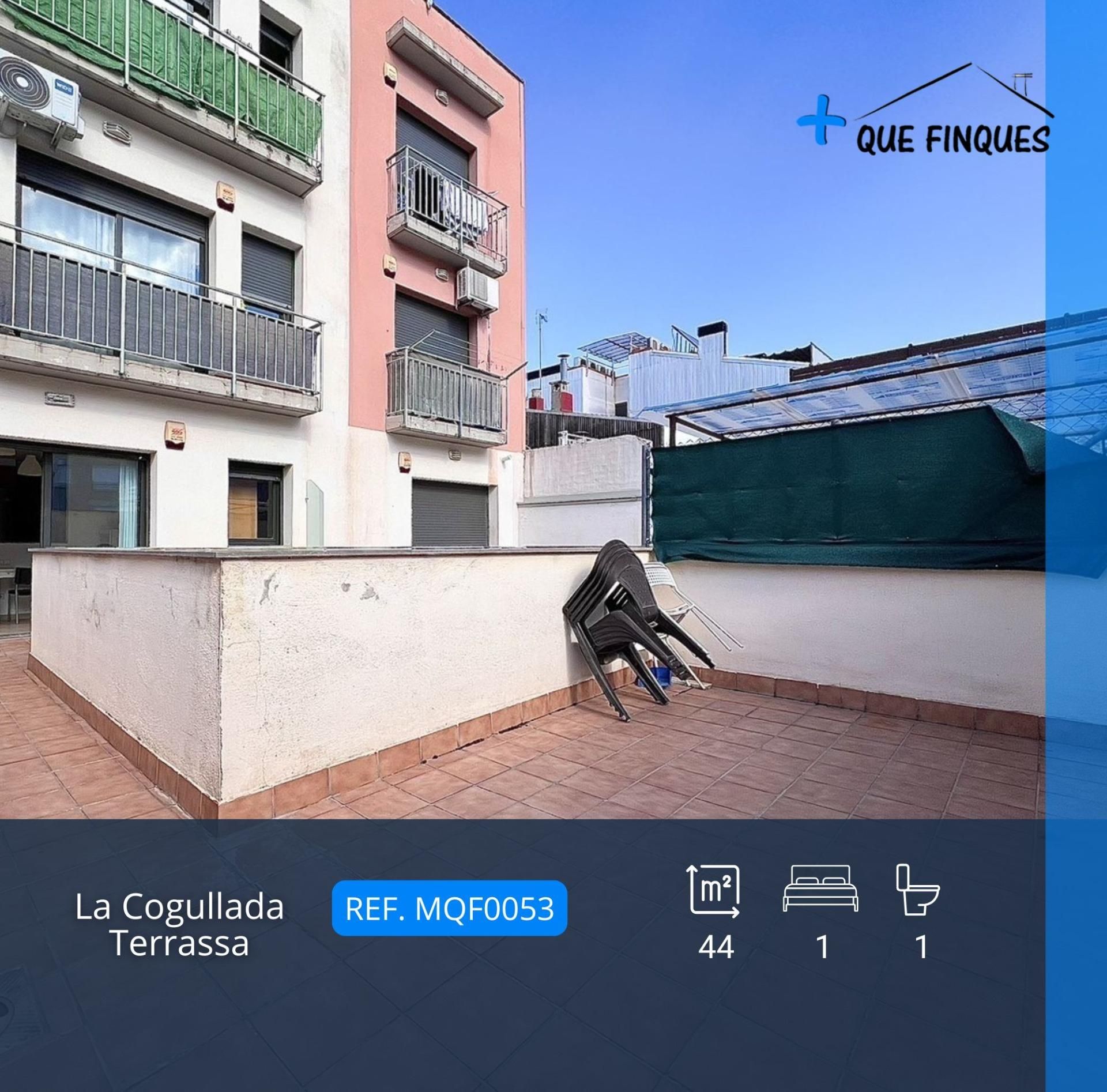 Balcony of Flat to rent in Terrassa  with Heating and Terrace