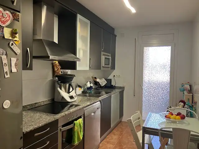 Kitchen of Flat for sale in Fraga  with Air Conditioner, Heating and Furnished