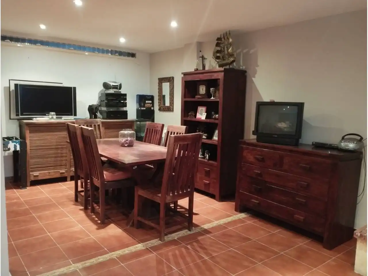 Comedor de Casa adosada en venta en Ciudad Real con Aire acondicionado, Calefacción y Jardín privado