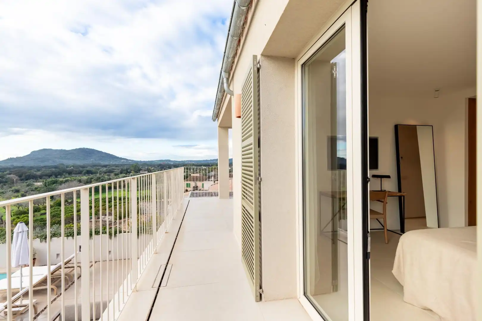 Terraza de Casa o chalet en venta en Búger con Aire acondicionado, Calefacción y Jardín privado
