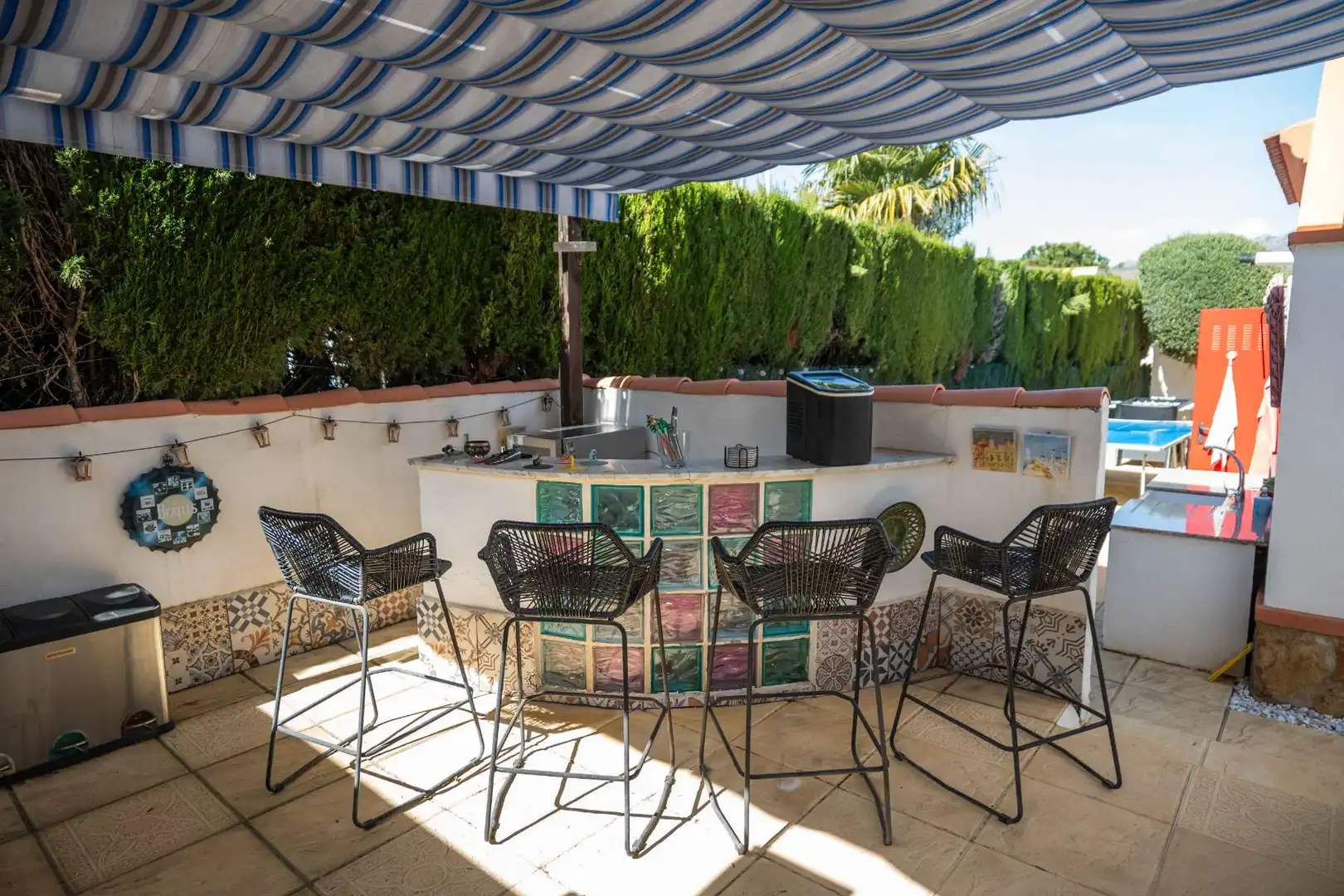 Terrassa de Casa o xalet en venda en Hondón de las Nieves / El Fondó de les Neus amb Calefacció, Jardí privat i Terrassa