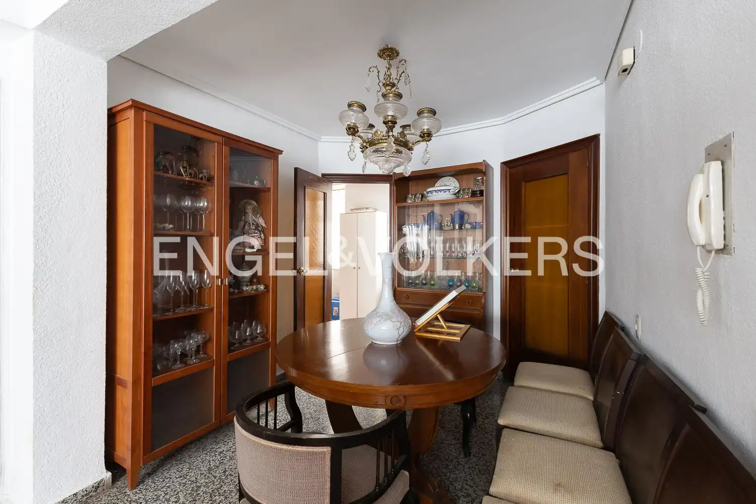 Dining room of Flat for sale in Valencia  with Heating, Storage room and Balcony