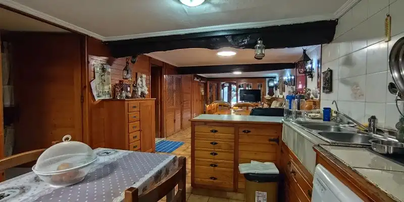 Cocina de Casa o chalet en venta en Liendo con Terraza, Trastero y Amueblado