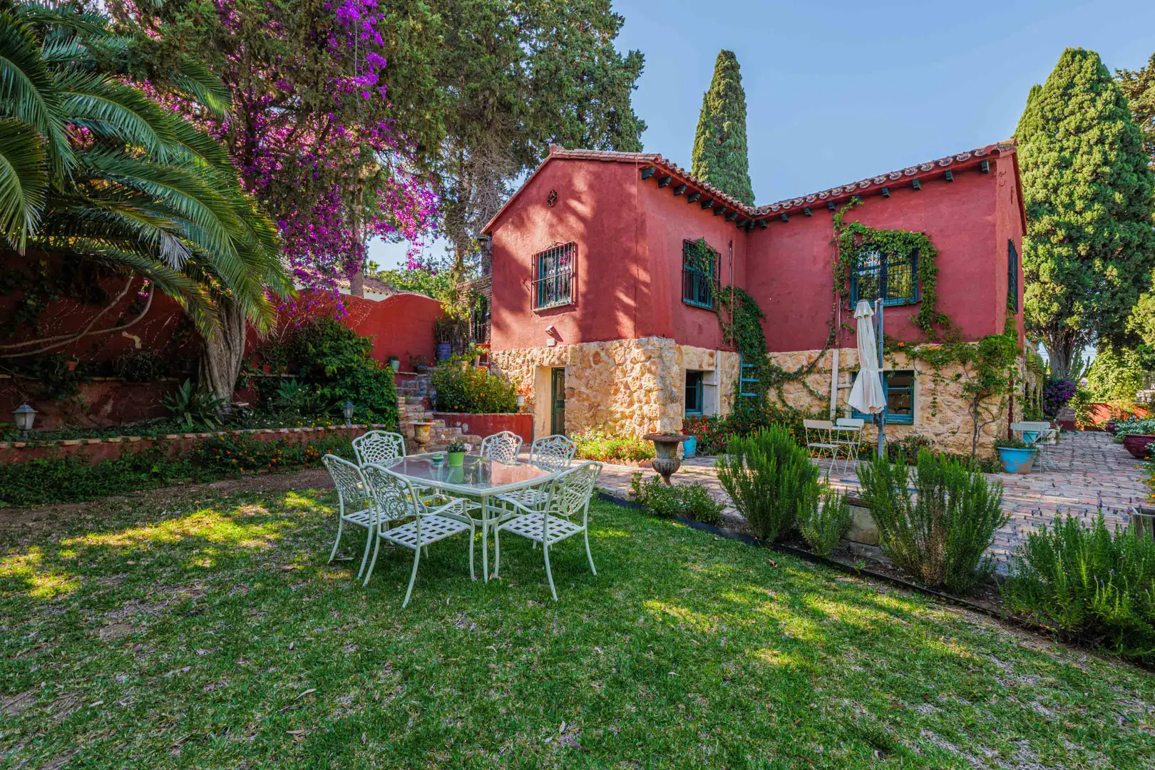 Garden of Houses for sale in Torremolinos  with Air Conditioner, Private garden and Terrace