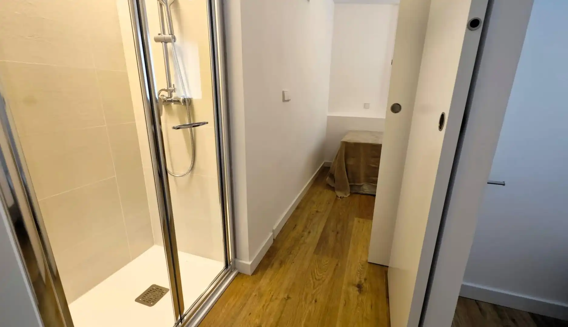 Bathroom of Flat for rent in Alicante / Alacant  with Air Conditioner, Heating and Parquet flooring