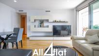 Sala d'estar de Pis de lloguer en  Barcelona Capital amb Aire condicionat, Calefacció i Parquet