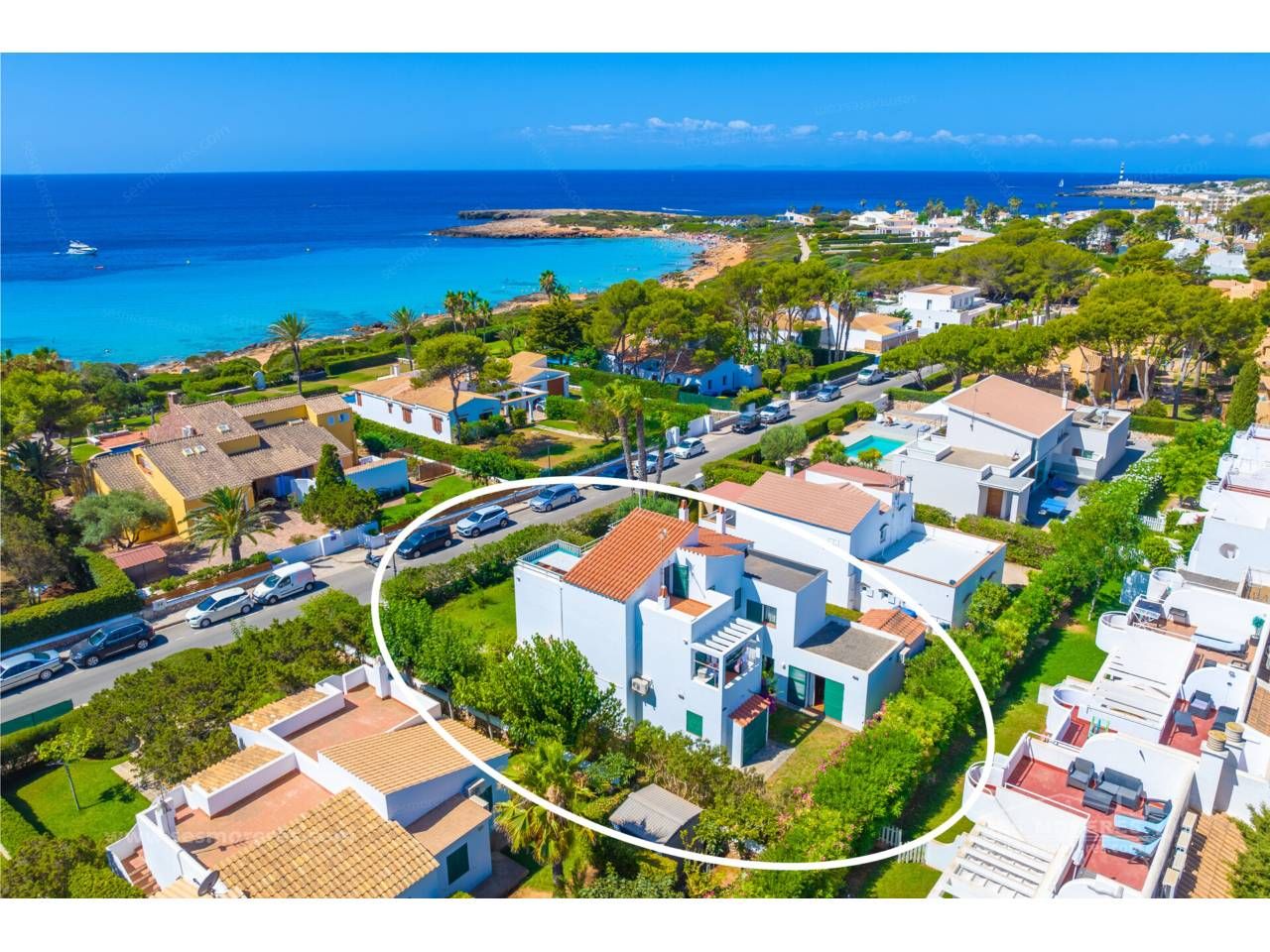 Vista exterior de Casa o xalet en venda en Ciutadella de Menorca amb Aire condicionat i Terrassa