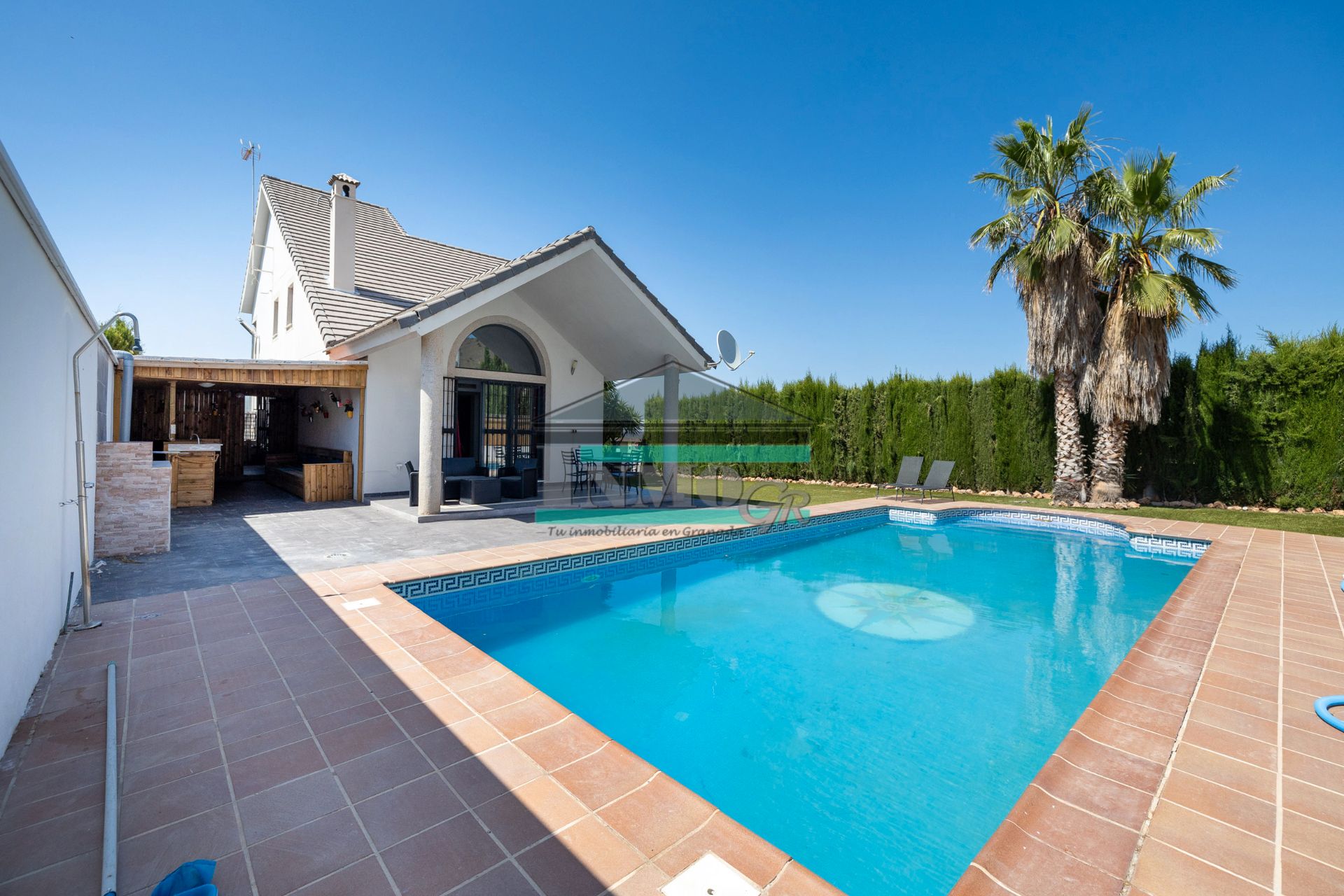 Swimming pool of House or chalet for sale in Dílar  with Air Conditioner, Private garden and Terrace