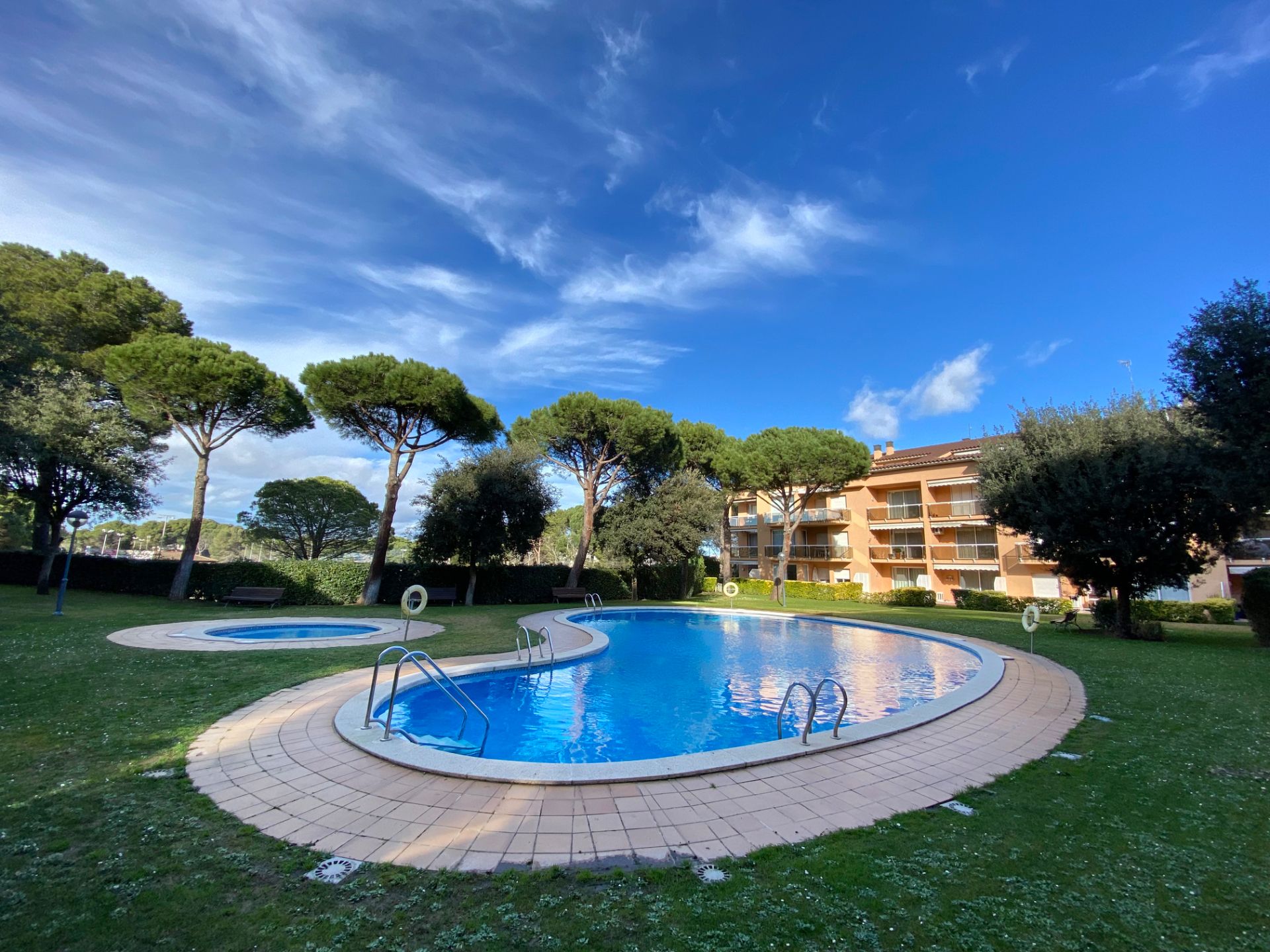 Swimming pool of Duplex for sale in Pals  with Heating, Terrace and Oven