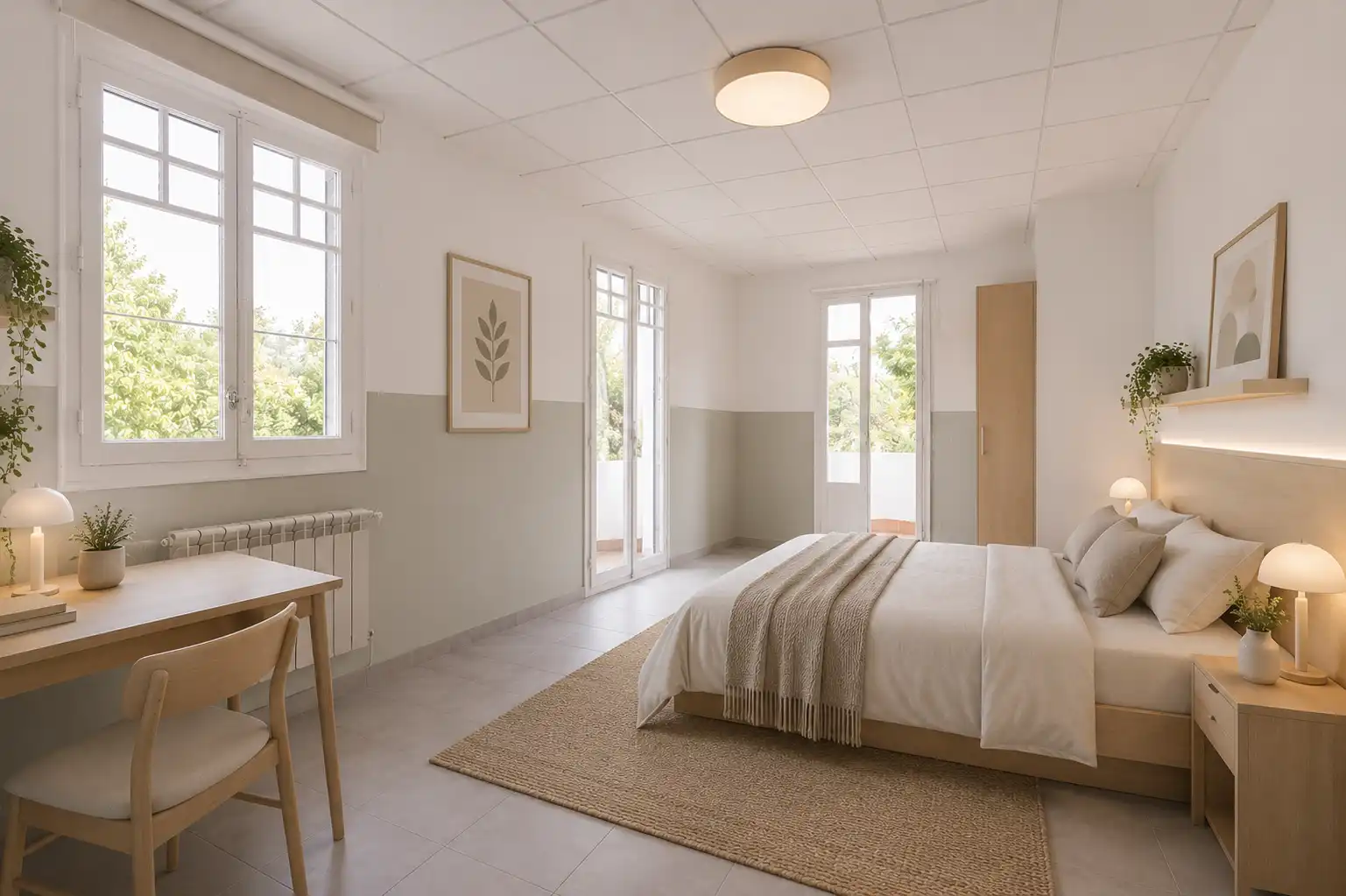 Habitación de Casa o chalet en venta en Madrid con Calefacción y Jardín privado